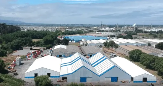 智利配送中心仓库帐篷